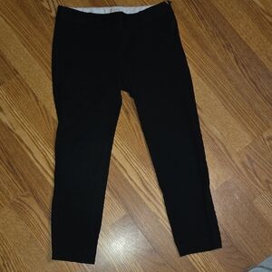 J. Crew Elegant Black Trousers